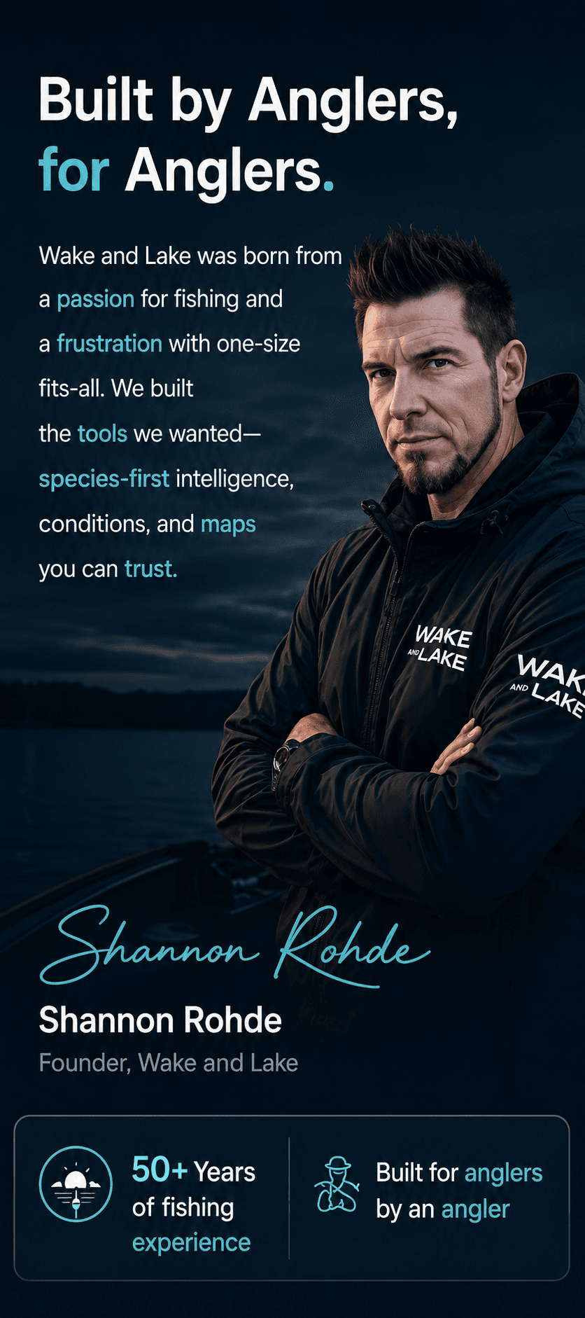 Shannon Rohde, founder of Wake and Lake
